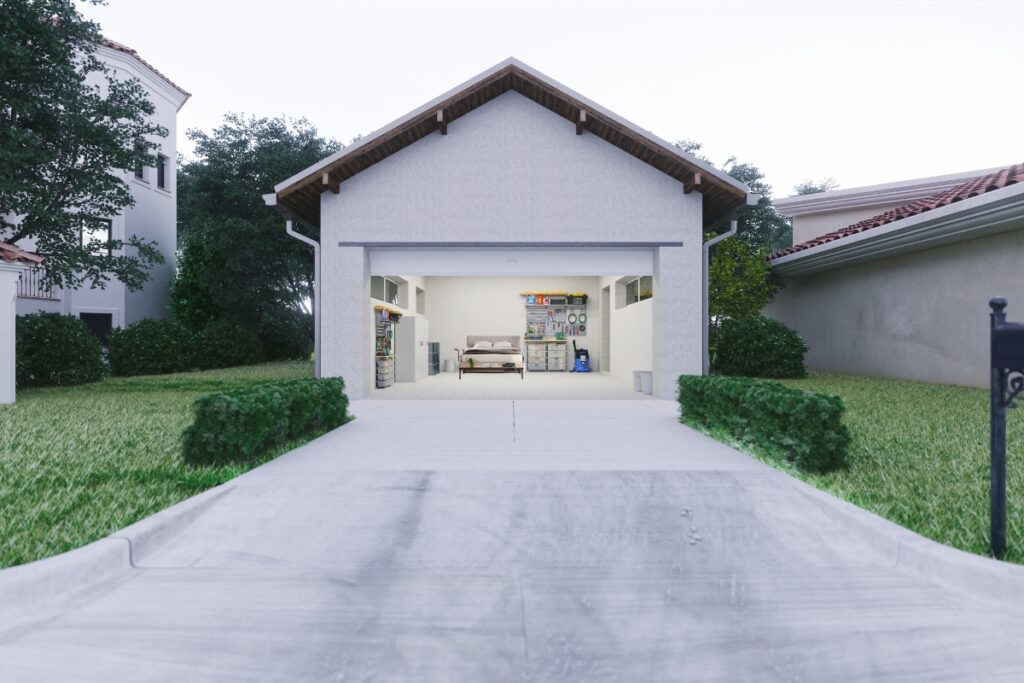 Bedroom Garage