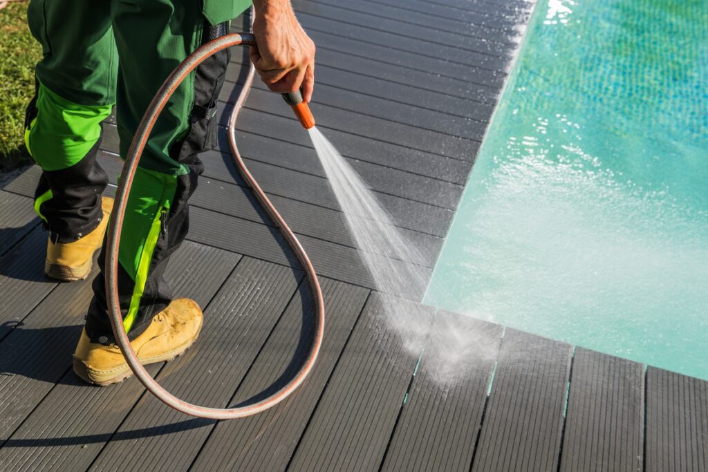 Cleaning Pool