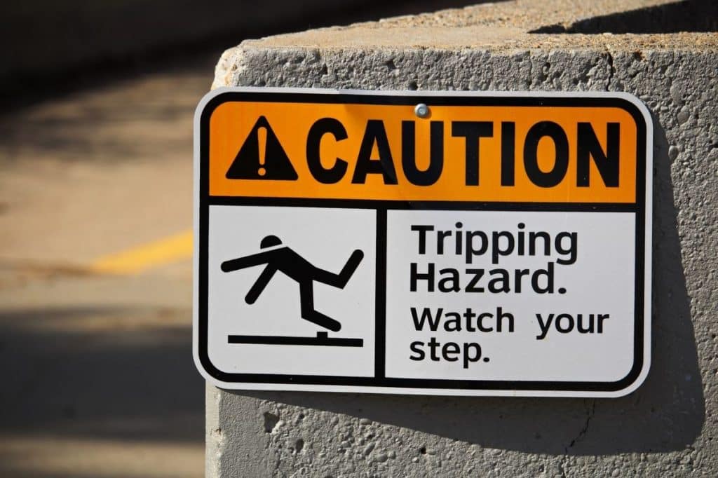 NSW owners corporation trip hazard common property liability insurance negligence