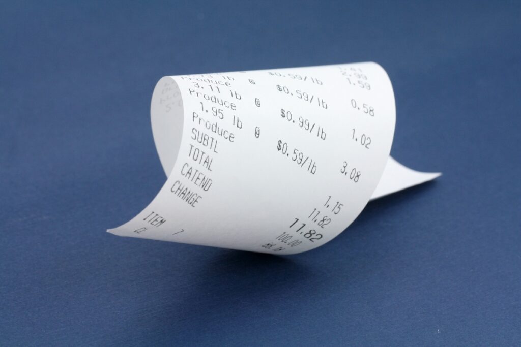 do strata managers have to issue receipts WA