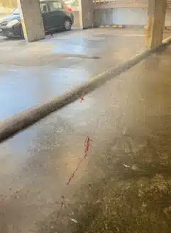 unpainted speed bump