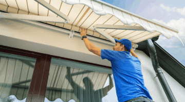 awning on window