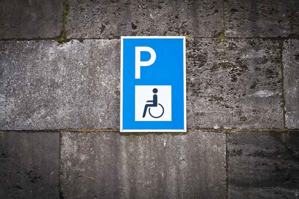 disabled parking rule in apartments