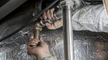 incorrectly installed pipe
