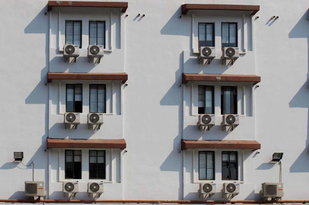 installing air conditioning in an apartment