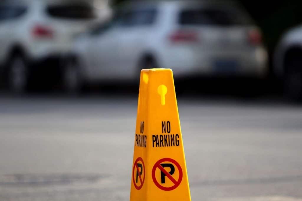 owners corporation visitor parking signage common property nsw