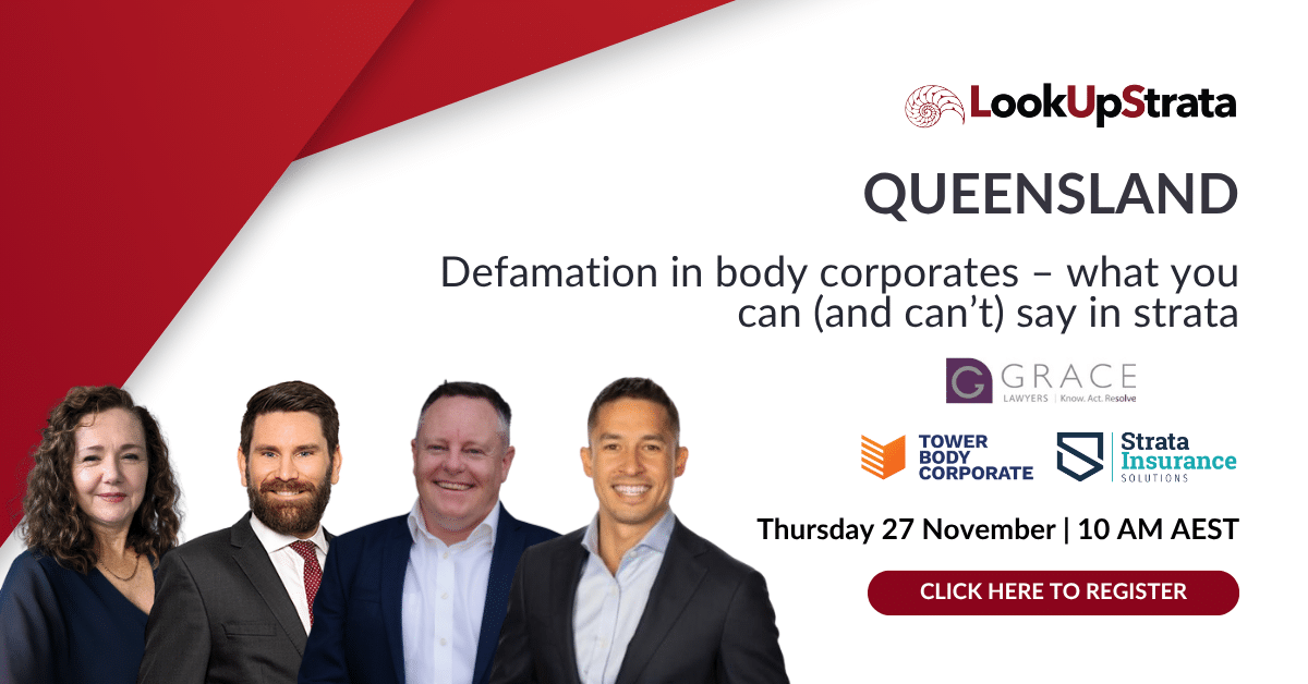 promo qld defamation webinar Nov 2025