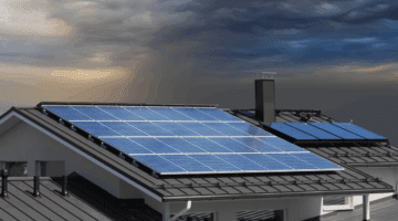 solar panel storm