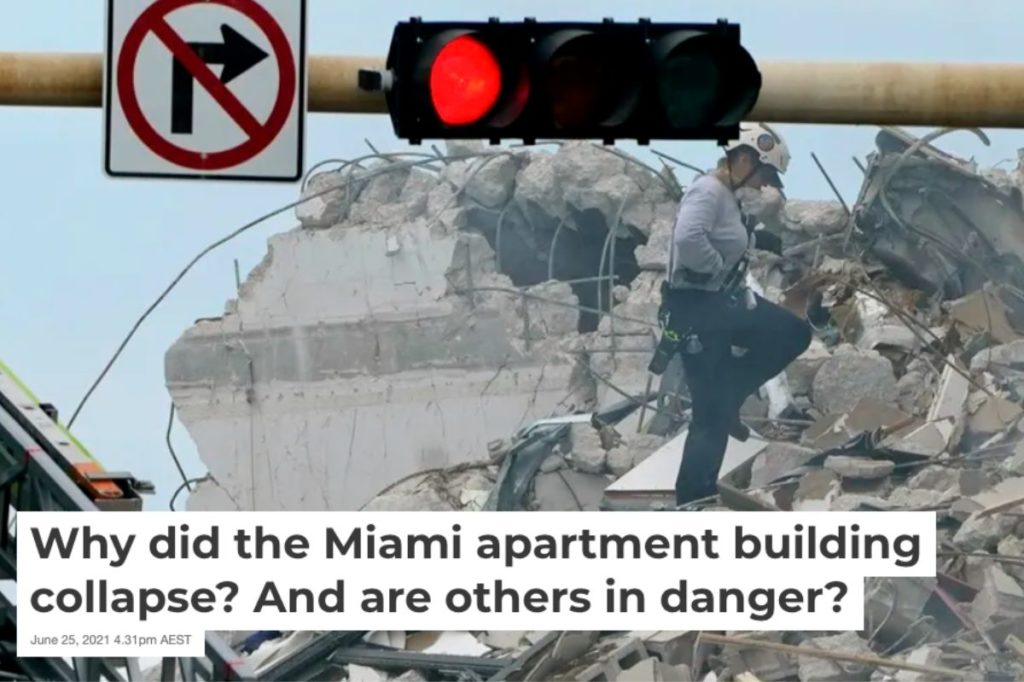 Miami apartment building collapse